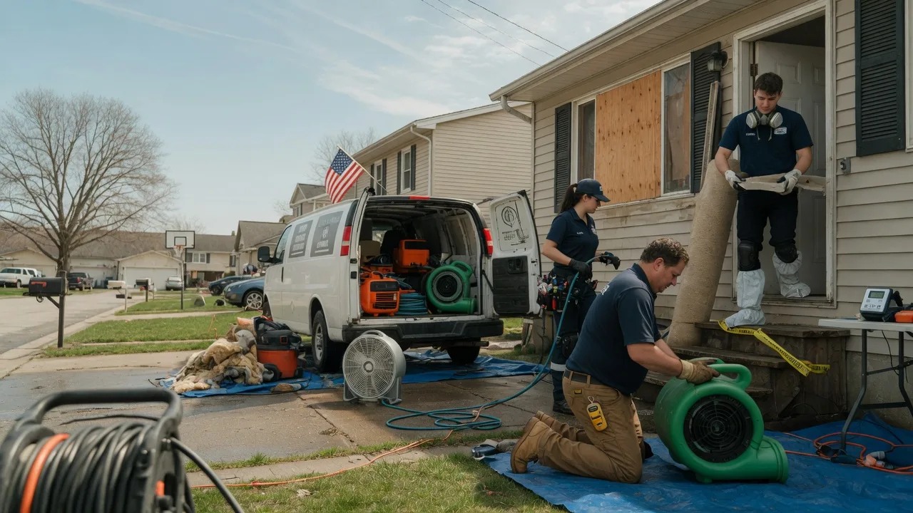Water Damage Restoration in Mcalester, OK near me